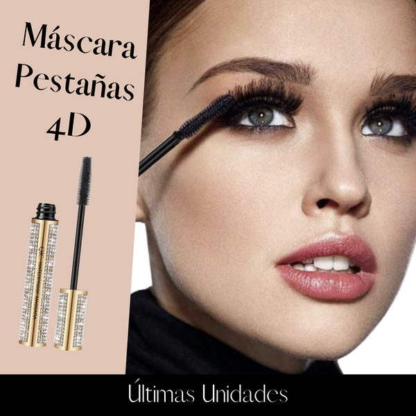 Mascara de pestañas 4D Flash Diamond Waterproof + 1 REGALO